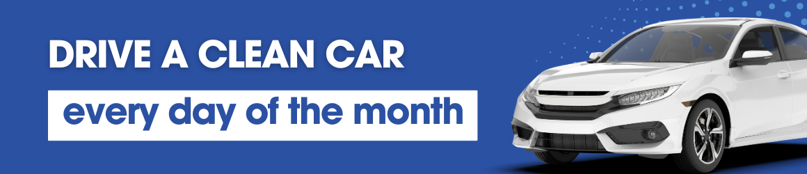 Drive a clean car every day of the month